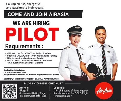 Qualification i am a 2018 airasia cadet pilot & my intention for attempting through mab stages was to kill time meanwhile waiting for my airasia enrollment date. Indonesia AirAsia Pilot Recruitment (October 2019 ...