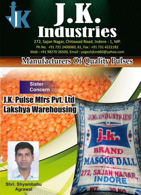 Please kindly contact the companies listed directly. J.K. Industries - Pulses Mills / Dal Mill in Indore ...