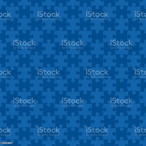 Puzzle Seamless Pattern Stock Illustration Download Image Now Art