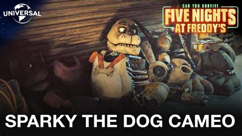 Sparky The Dog In The Five Nights At Freddys Movie Huge Easter Egg