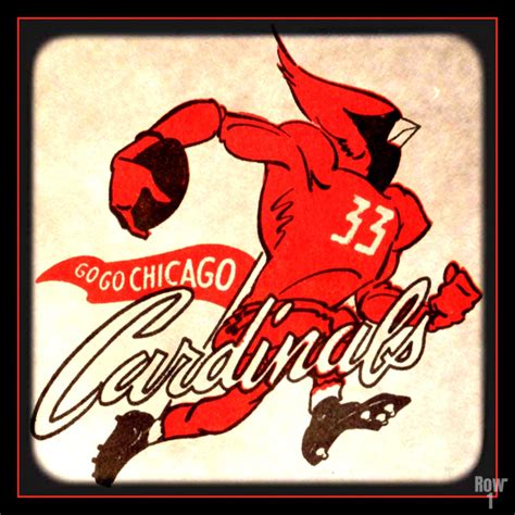 1956 Chicago Cardinals Viewfinder Slide Art Row One Brand
