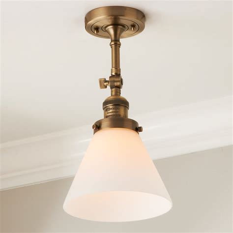 3.8 out of 5 stars. Restoration Swivel Arm Convertible Light - Frosted Glass in 2020 | Ceiling lights, Farmhouse ...
