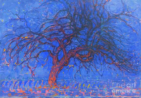 Evening The Red Tree 1908 1910 Photograph By Piet Mondrian