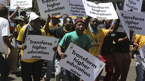 South Africa Fees Commission Free Education Isnt Possible — Quartz Africa