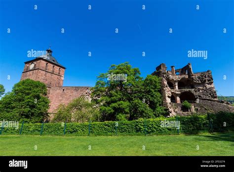 Heidelberg Castle In Heidelberg Town Germany Stock Photo Alamy