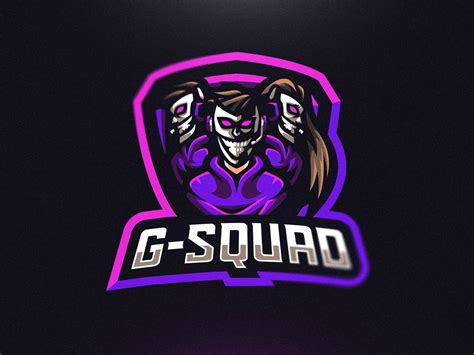 G Squad Mascot Logo Design Logo Design Game Logo Design Logo Design Art