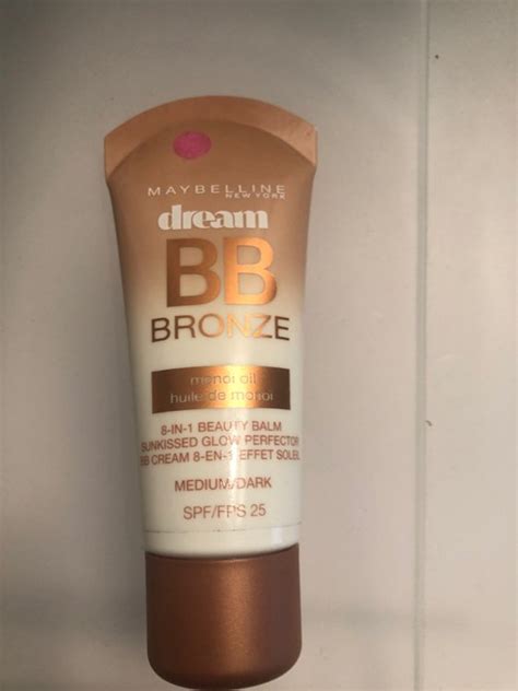maybelline dream bronze bb cream bb crème liquide foncé 8 en 1 inci beauty