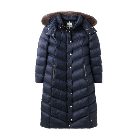 Joules Amesbury Long Padded Coat Houghton Country