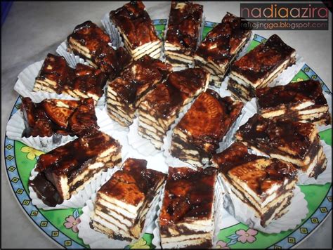 Kredit resepi kepada puan haya habibah. Resepi Kek Batik Keladi - Various Daily