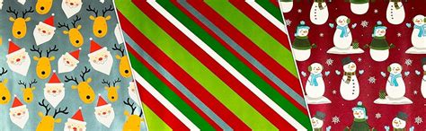 Jam Paper Assorted T Wrap Christmas Foil Wrapping