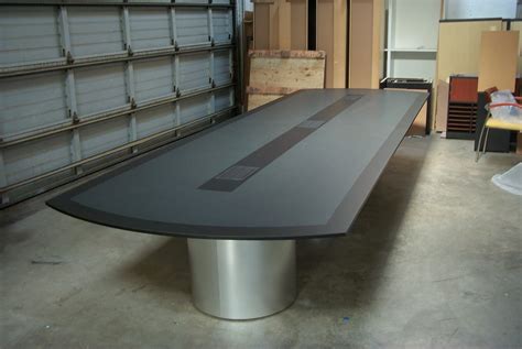 Custom Conference Tables Hi Tech Conference Table Video Conferencing Table