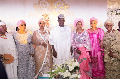 Official Wedding Photos Of Ibbs Last Child Halima Babangida And Popular