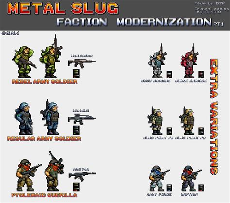 Metal Slug Faction Modernization Part1 By Apr01 Dezkan On Deviantart