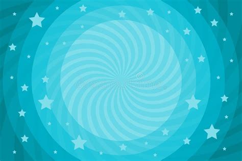 Vector Illustration For Swirl Design Swirling Radial Pattern Stars