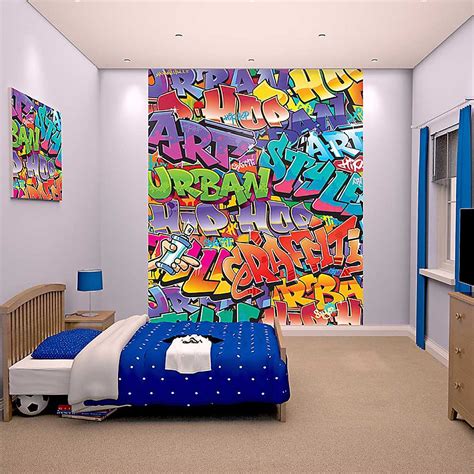 50 Graffiti Wallpaper Murals For Rooms Wallpapersafari
