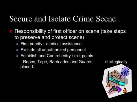 Ppt Processing The Crime Scene Powerpoint Presentation Free Download