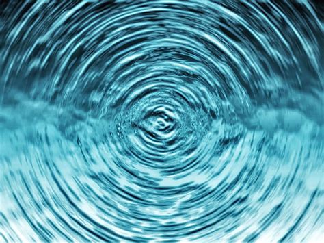 Hd Wallpaper Water Whirlpool Ripple Wave Blue Liquid Drop Water