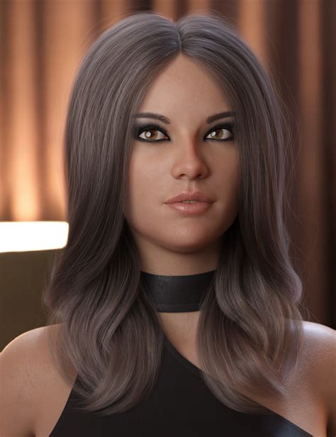 2021 01 Hair For Genesis 8 Females Daz 3d