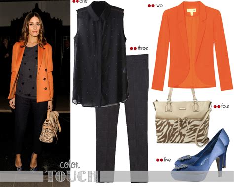 Get The Look Olivia Palermo Olivia Palermo Loves Color Touch