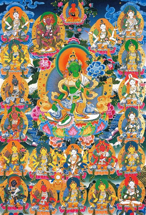 This 21 tara website is dedicated to khenpo lama migmar's late mother, sonam yudon, who passed away on thanksgiving day in 2010. 21 Taras | Buddha art, Buddhism art, Buddhist art