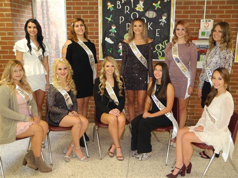 Brooke High School Homecoming Queen Candidates News Sports Jobs The Herald Star