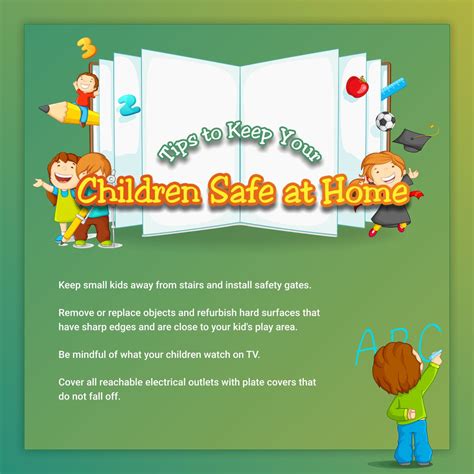 Tips To Keep Your Children Safe At Home Safetytipsforchildren
