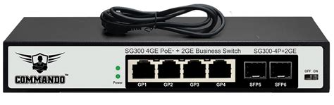 COMMANDO | Network Switches & Wireless Equipment | Switches | Managed L2 PoE Switches | Managed ...