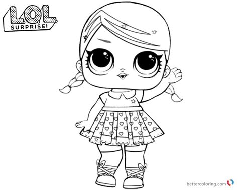 Lol Surprise Coloring Pages Super Bb Glitter Free Printable Coloring