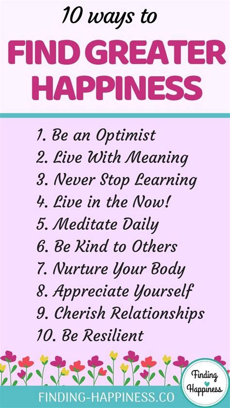 Wanting To Find Greater Happiness In 2019 Well Heres 10 Ways That You