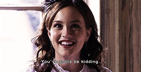 Now A Lesson In Her Work Smiling While Expressing Something Blair Waldorf S Popsugar