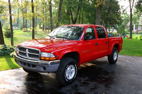 2000 Dodge Dakota Slt 4x4 47l Red