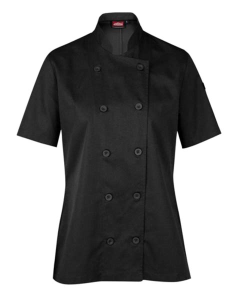 Jonsson Womens Short Sleeve Chef Jackets Zdi Safety Ppe And Uniforms