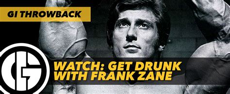 Watch Get Drunk With Frank Zane Generation Iron