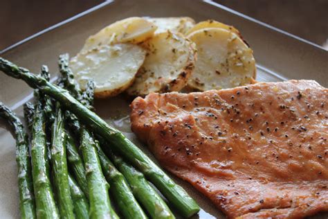 The Classy Kitchen Grilled Teriyaki Salmon And Asparagus