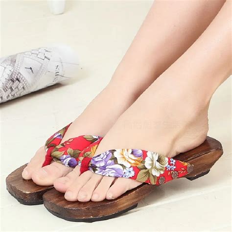 The Best Fashion Japanese Shoes Wooden Clogs Slip On Women Sandals
