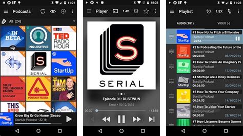 Select the podcast you'd like to review from the list. 10 best podcast apps for Android