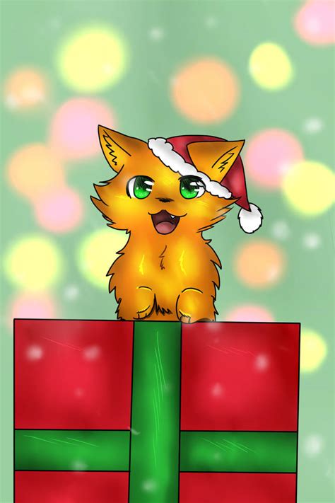 Merry Christmas Meow By Fuchspfote Sasha On Deviantart