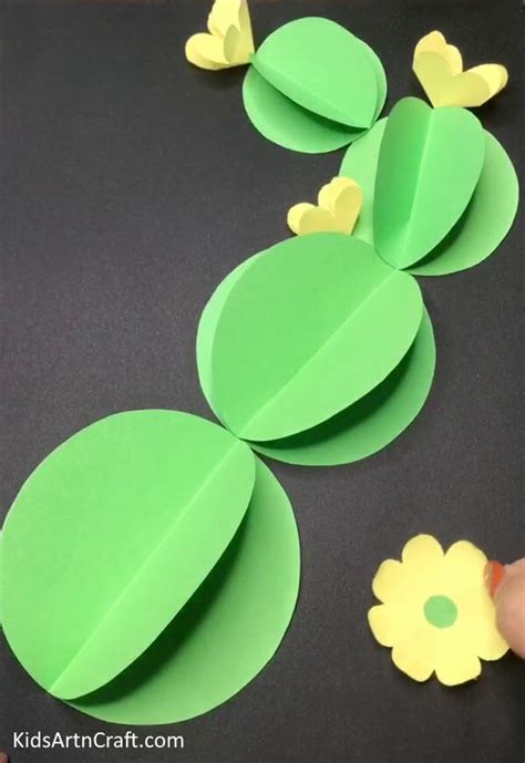 Diy Paper Cactus Craft To Make With Parents Step By Step Tutorial