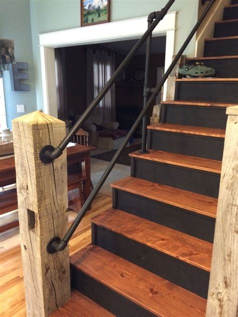 Collection by alabama fence & play. Pipe Stair Handrail | Stair Designs