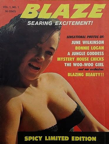 Blaze Magazine Bonnie Logan Vol 1 1 1960 S Flickr