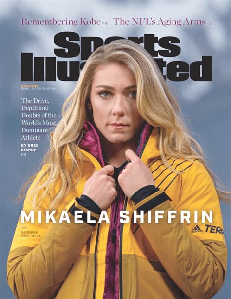 Olympic athlete for united states of america. Mikaela Shiffrin Stars on March Cover of Sports ...