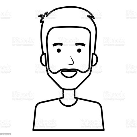ilustración de personaje de avatar de hombre joven y más vectores libres de derechos de a la