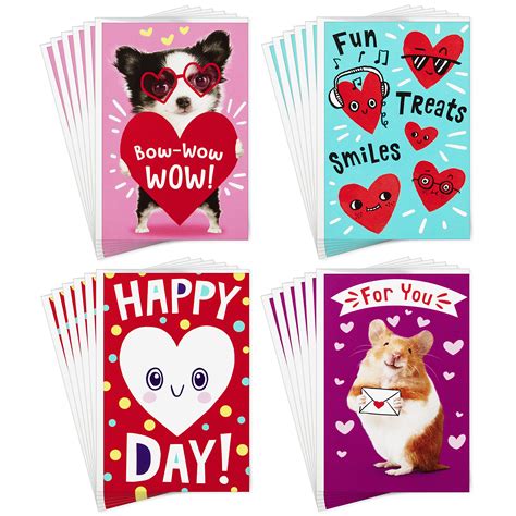 Buy Hallmark Assorted Mini Valentines Day Cards For Kids Happy Heart