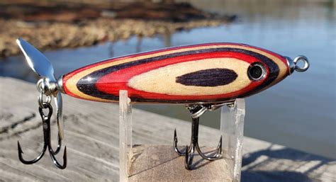 Handmade Topwater Fishing Lure Propeller Bass Lure Etsy