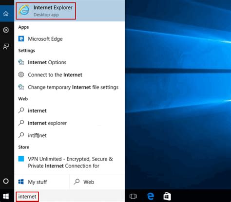6 Ways To Open Internet Explorer In Windows 10