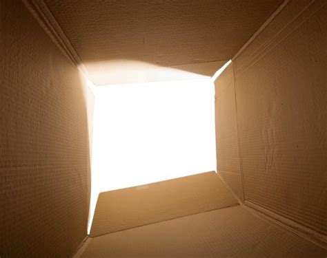 Cardboard Box Inside View Stock Photo By ©andreaa 25245305