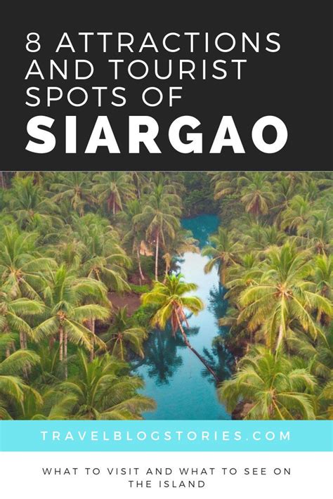 Attractions And Tourist Spots Of Siargao Island Philippines