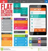 New Flat Web Design Images