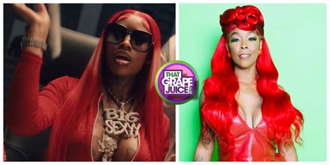 sexyy red says she d drag khia s old bones in real life for calling her a dumpster smelling b
