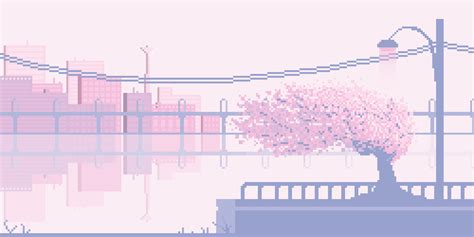 Jessabella Himes Pink Fashion And Anime Blog Pixel Art Landscape